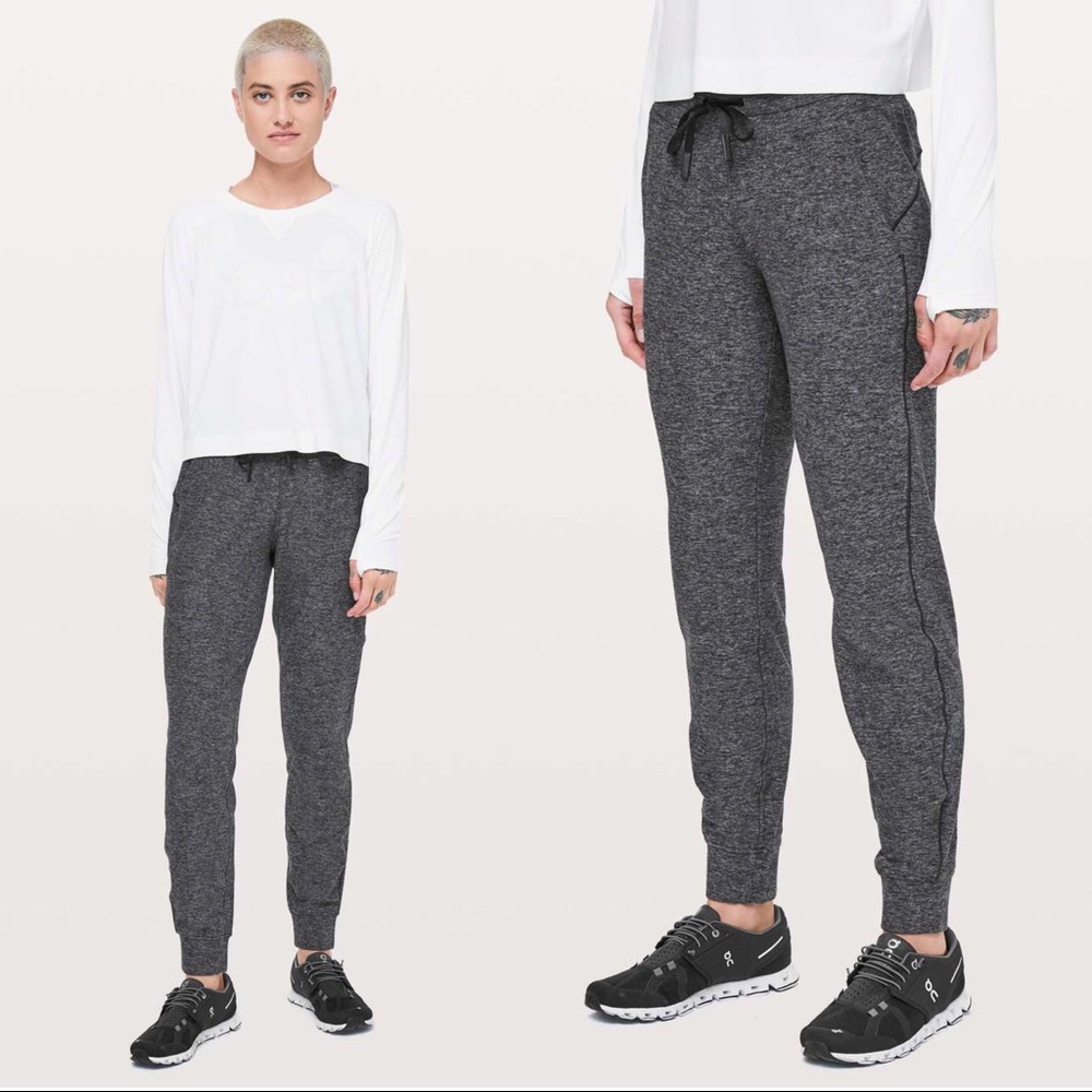 Lululemon • Ready to Rulu Pant 29" jogger high waist Heathered Dark Cast grey